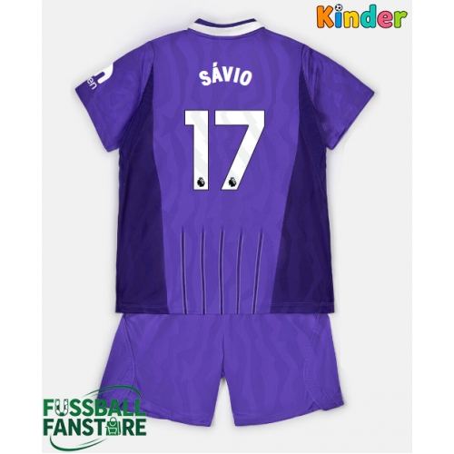 Tottenham Hotspur Savio #17 Replik 3rd trikot Kinder 2026-27 Kurzarm (+ Kurze Hosen)